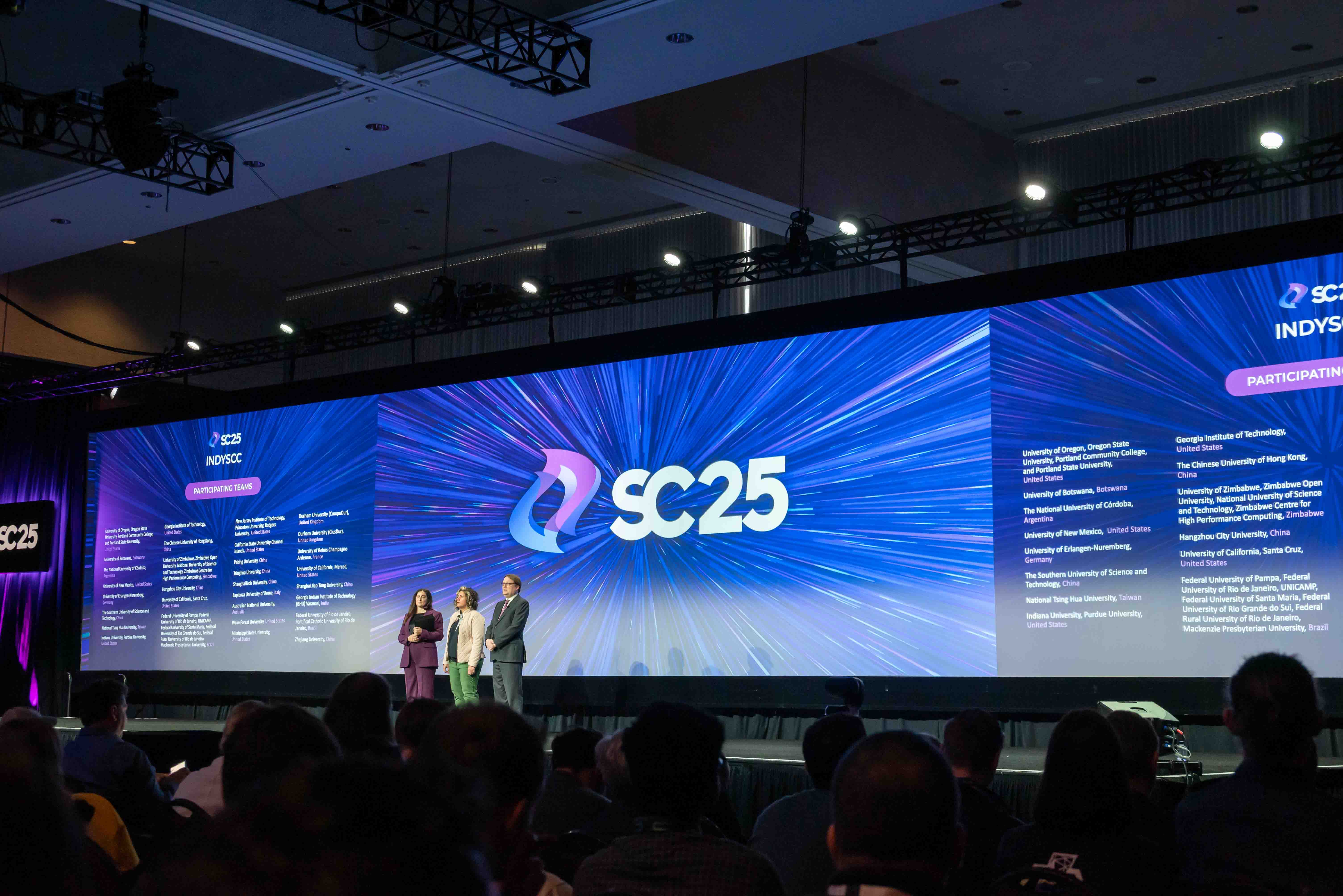 SC25 and Indy Student Cluster Competition